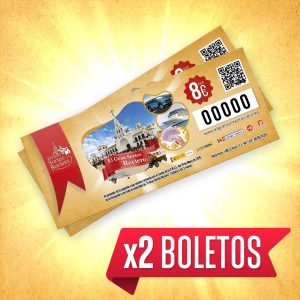 Lote de 2 Boletos
